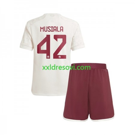 Bayern München Jamal Musiala 42 Treći Dječji Nogometni Dres 2023-2024